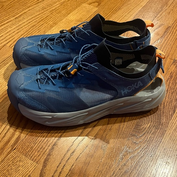 Hoka Hopara 2 Blue Athletic Shoes Men’s Size 14D - Picture 3 of 12